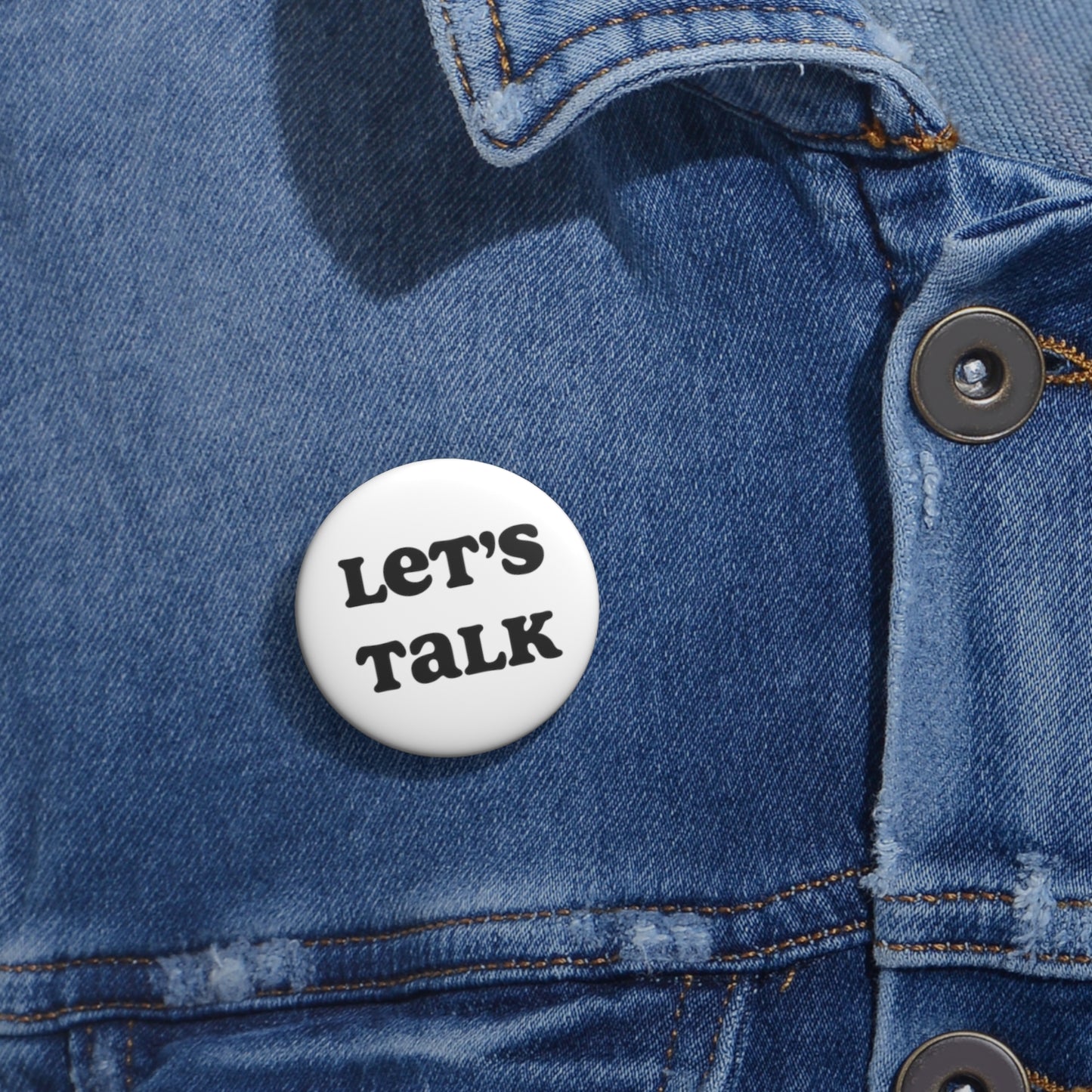 "Let's Talk" | Pin